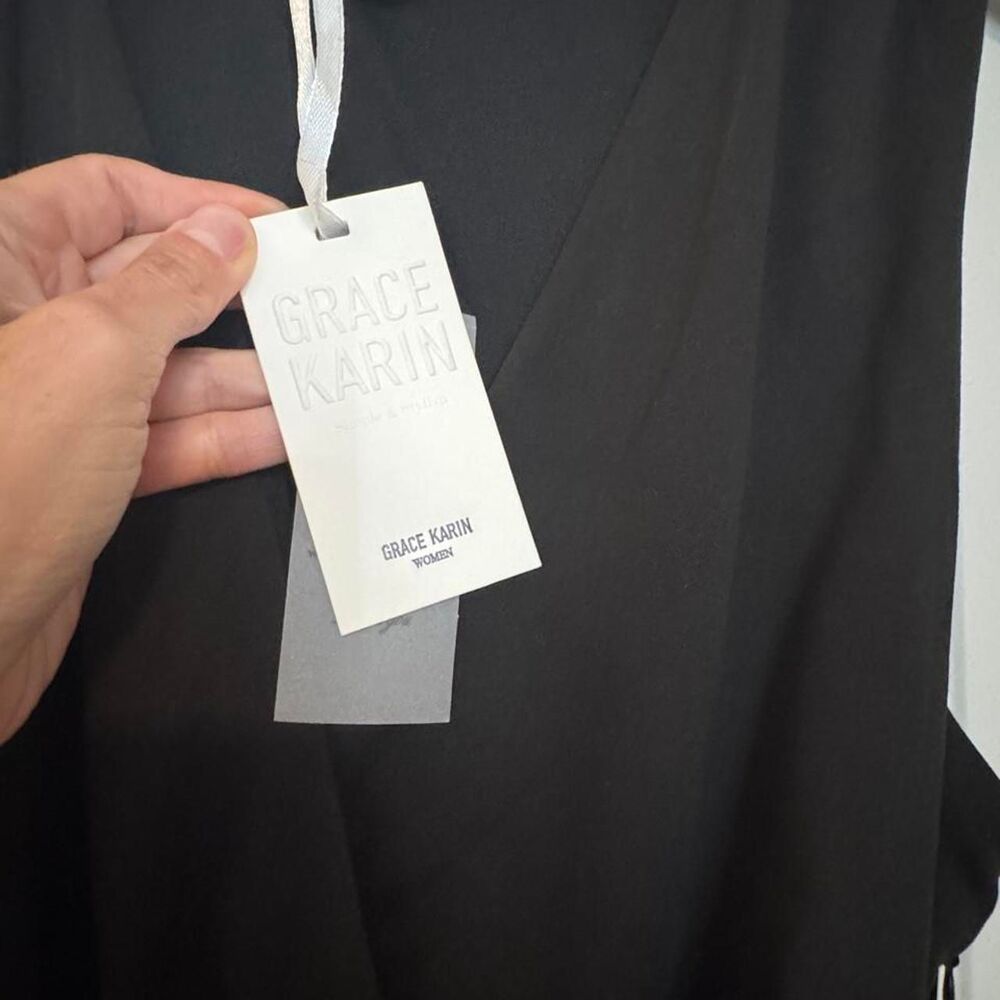 Grace-karin Women's Black Dress - Picture 8 of 8